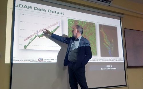 G.E.O.S. Wissensaustausch und Nachwuchsförderung zur Nutzung von Lidar-Daten zur Vorhersage von Erdrutschen