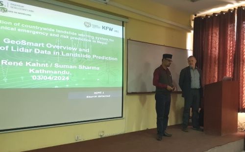 G.E.O.S. Knowledge sharing and promotion of young researchers on the use of lidar data for landslide prediction