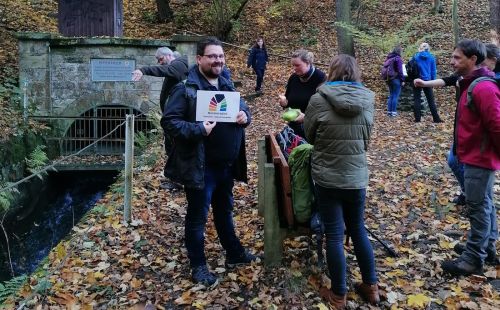 GEOS G.E.O.S. Teamtag Hydrogeologie Wanderung Triebischtal