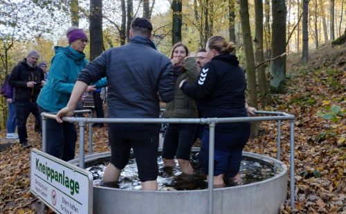 GEOS G.E.O.S. Teamtag Hydrogeologie Wanderung Triebischtal