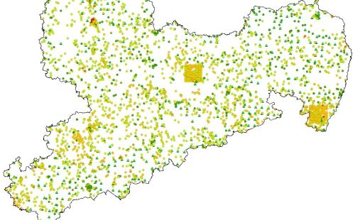 Kohlenstoffvorräte Böden Sachsen GEOS G.E.O.S.