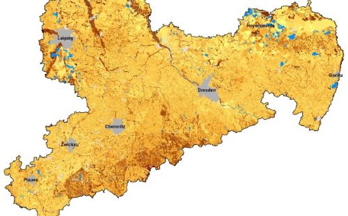 Kohlenstoffvorräte Böden Sachsen GEOS G.E.O.S.