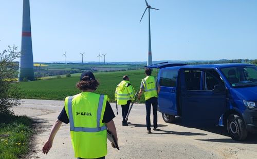 GEOS NKT Trassenbefahrung Logistikkonzept